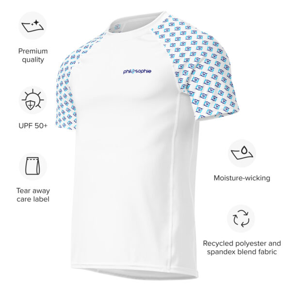 All-over print men’s rash guard