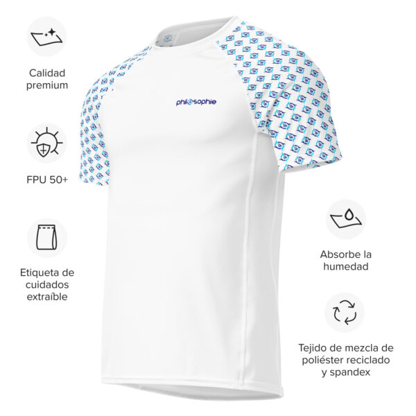 All-over print men’s rash guard - Image 7