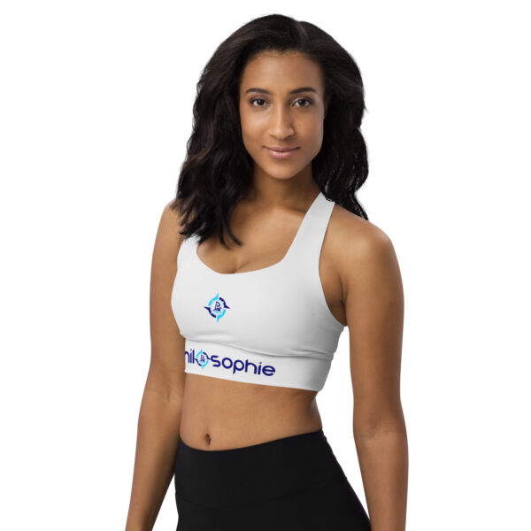 Recycled Longline Sports Bra - Image 6